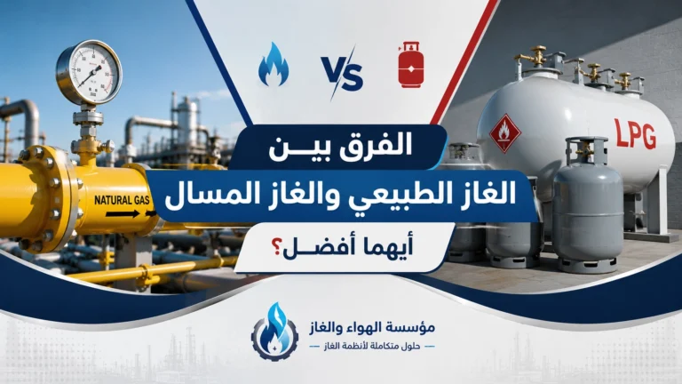 ما الفرق بين الغاز الطبيعي والغاز المسال